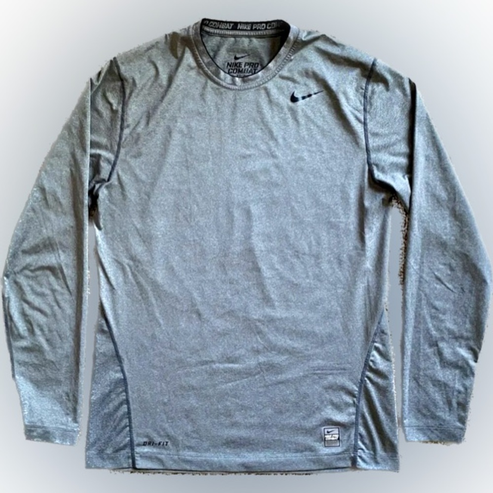 Nike Mens Dri-Fit Fitted Pro Combat Long sleeve shirt M